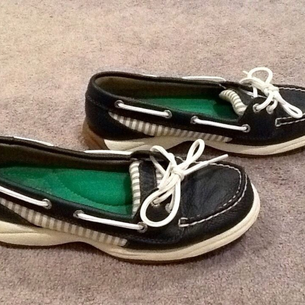 NEW Sperry's women's sz 6.5 shoe~navy slip ons NEW